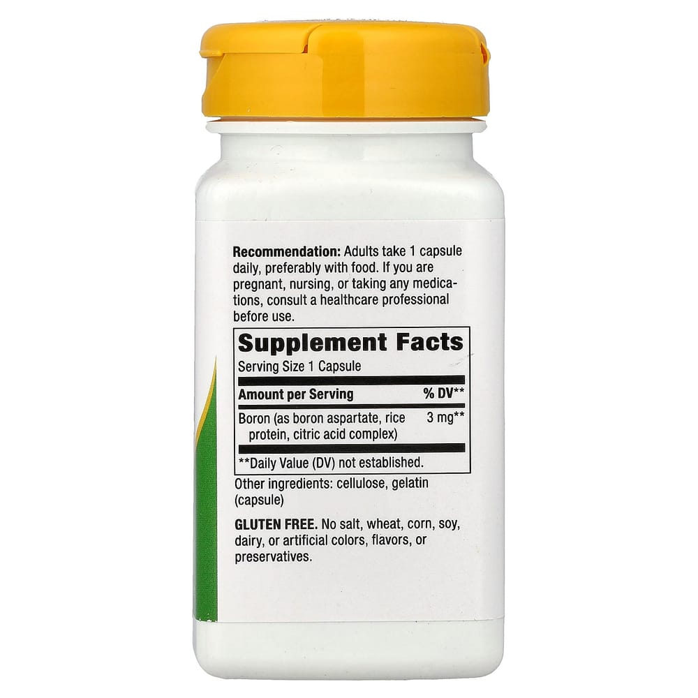 Nature's Way Boron Complex 3mg, 100 Capsules