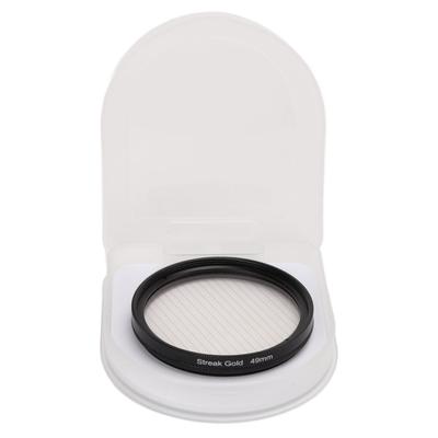Filtro de Lente de Cámara Junestar Rayo Dorado Efecto Anamórfico Accesorios de Filtro de Fotografía