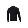 adidas Th Logo Sweatshirt Casual Sport Crew Neck Long Sleeve Men Sweatshirt Black HE9901