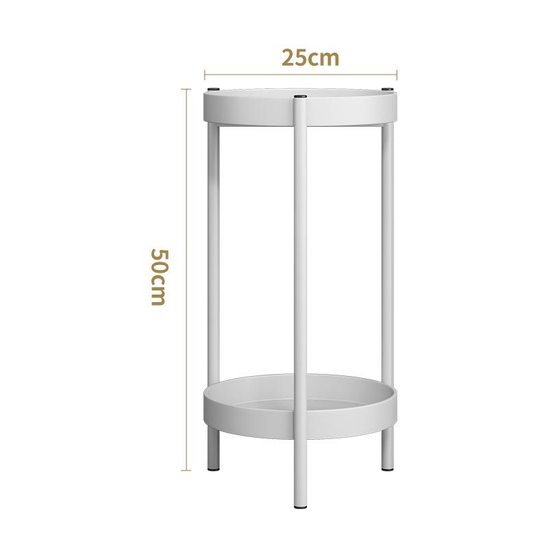 Elegant Multi-Tier Wrought Iron Indoor Plant Stand for Balcony or Living Room