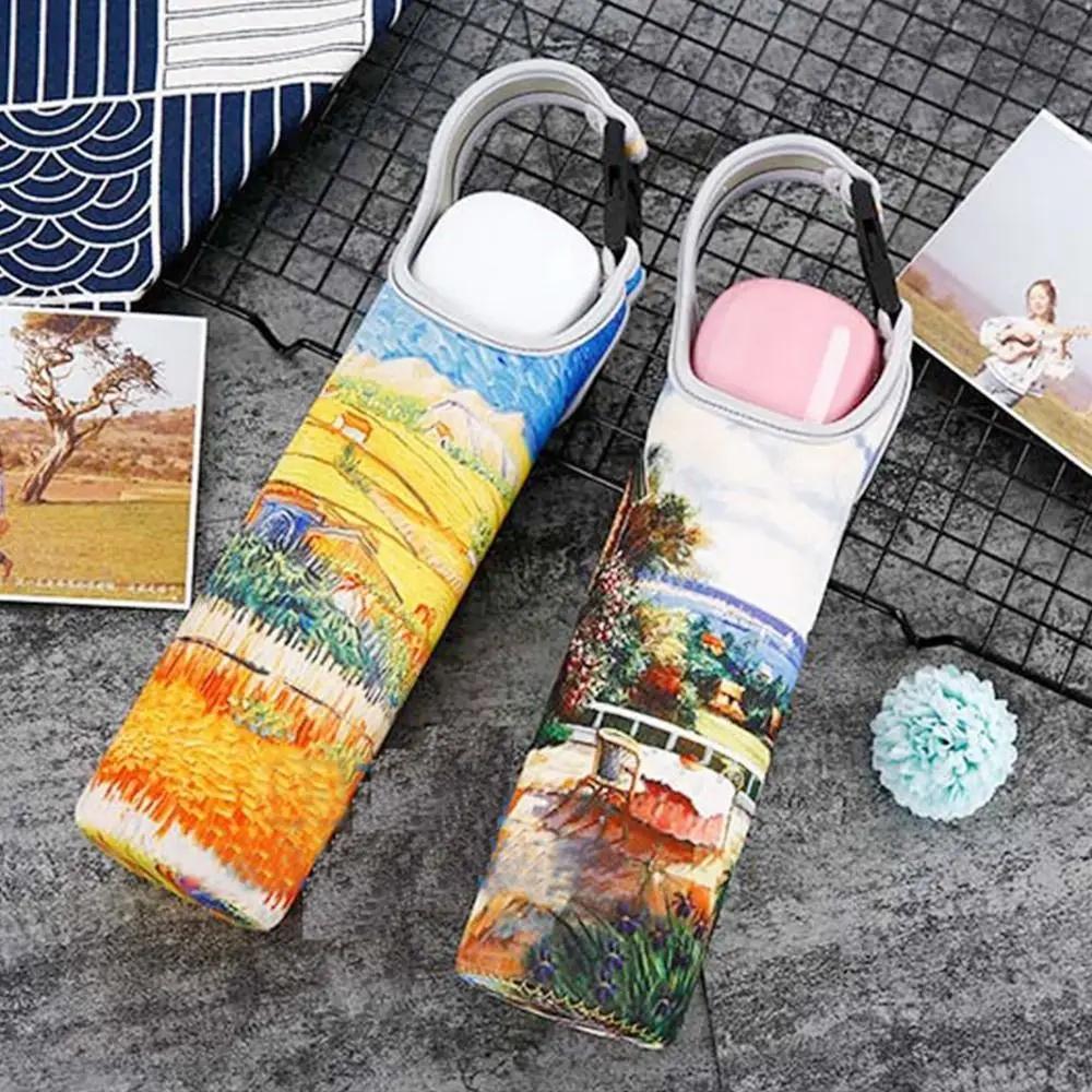 Sport Camping Accessories Portable Water Bottle Cover Multiple Colors Water Bottle Case Vacuum Cup Sleeve Outdoor Sport