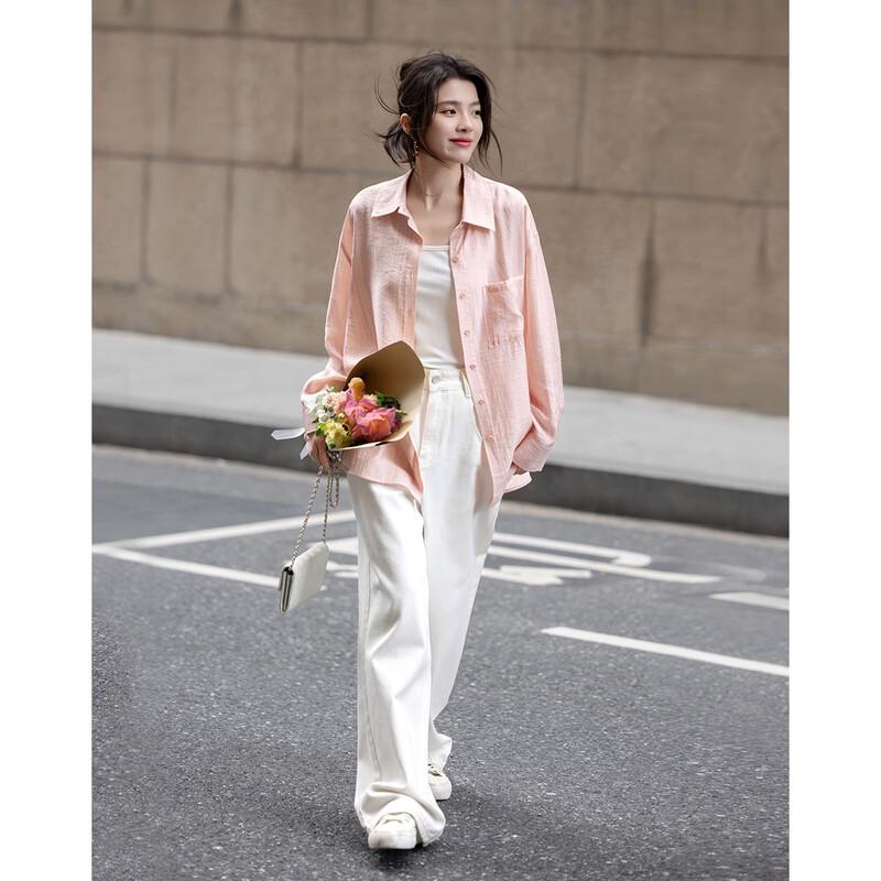 Demana Women's Irregular Stripe Loose Blouse