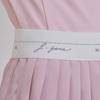 J.JANE Asymmetrical Chiffon Pleated Skirt (Pink)