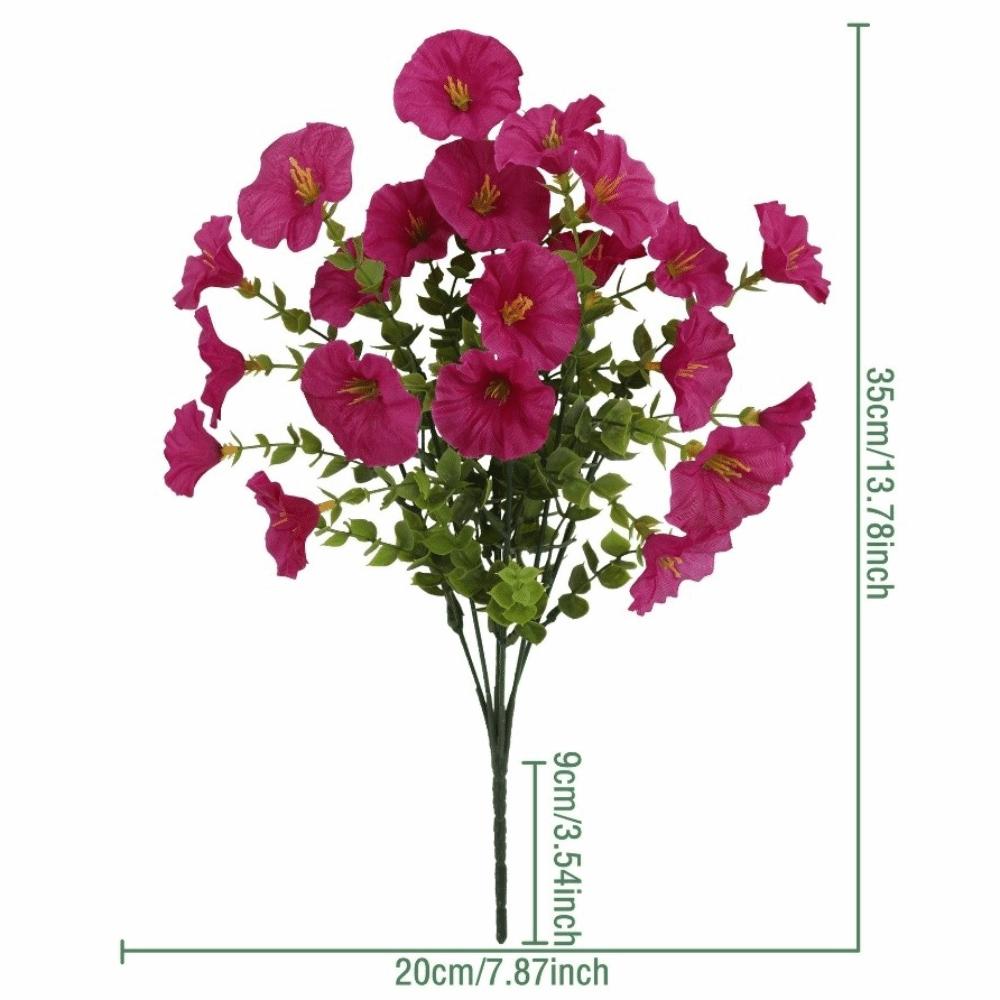 Fake Plants Eucalyptus Flower Bouquet Fall Decor Simulated Violet Bouquet Photography Props розы красного