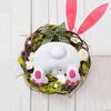 Kit Spring Outdoor Hanging Easter Wreath Easter Door Butt Decorations Home Decor Solar Gnomes Garden Decorations