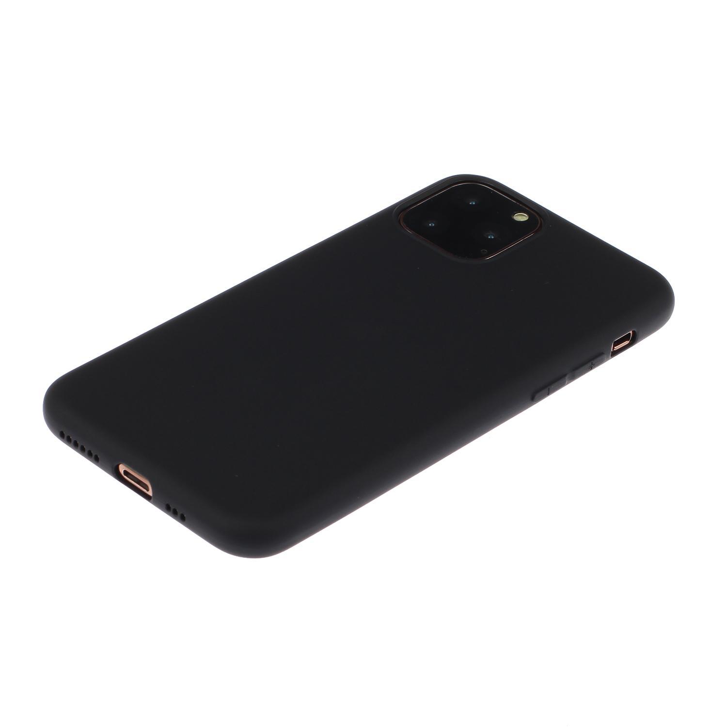 

TPU Mobile Phone Cover For iPhone 15 Pro,Anti-Scratch Phone Shell Matte Design Phone Case Black