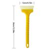 Multipurpose Rubber Squeegee With Extended ABS Handle Wiper Ice Scraper For Window Glass Tabletop Maintenance