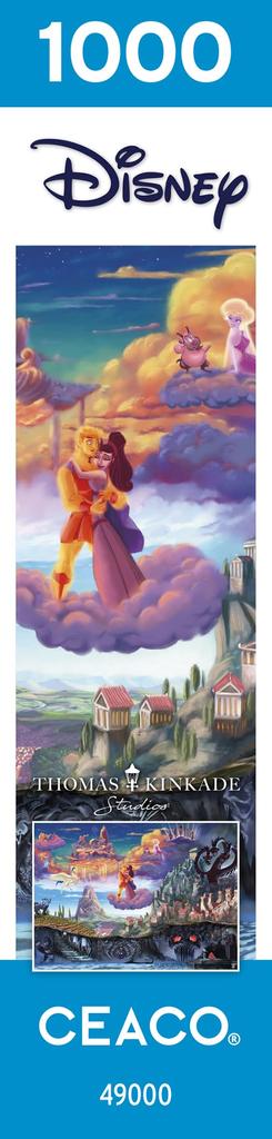 Ceaco Thomas Kinkade Disney Hercules 1000 Piece Jigsaw Puzzle - - - -