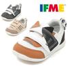 Free Shipping (excluding Hokkaido Okinawa) IFME 20-5305 PARK Cat Sneakers Baby Shoes First Washable Insole Inner Sole Nursery Easy Wear Children White