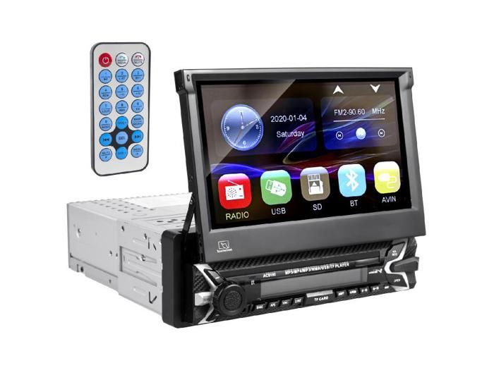 Autoradio multimédia - audiocore - 7" lcd - bluetooth mains libres - double-din - 1080p