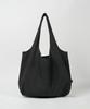 PASSER Vintage Canvas Shopper Bag [Black]