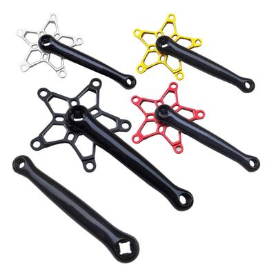Bicycles Crank Arm Aluminium Alloy 170mm Bicycles Crankset Bike Pedal Crank Arm Replacements for Mountain Bike Road Bike