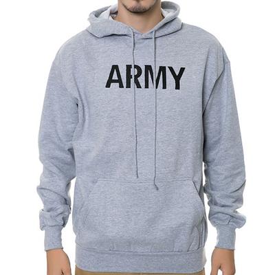 9189 Army Pt Hooded Pullover