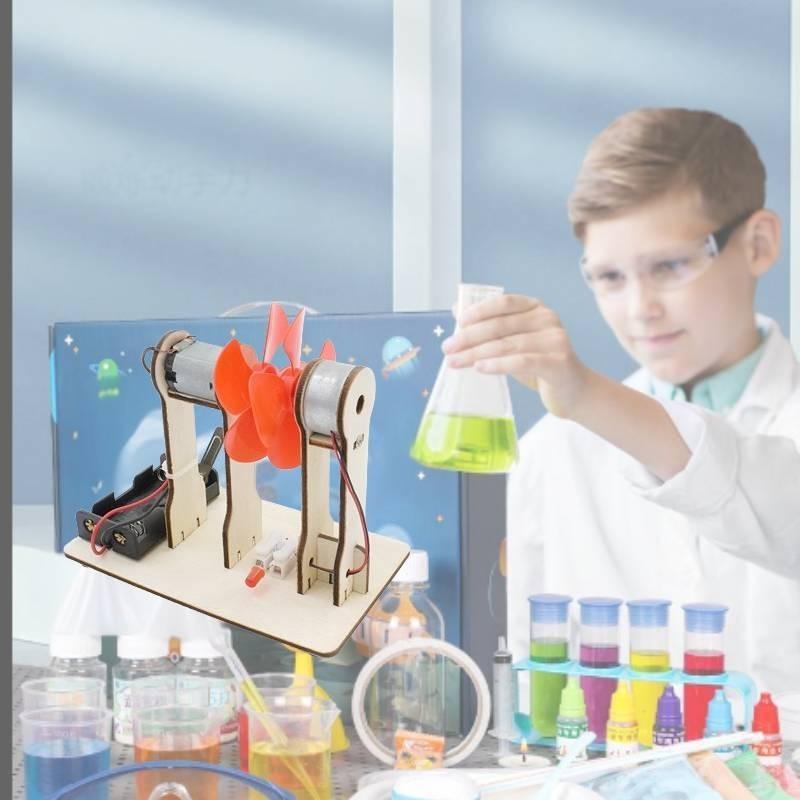 Wissenschaftsexperiment Windenergieerzeugung DIY-Kit Schulwissenschaft Bildungsmodell