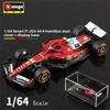 YRS3 Bburago New Arrival 1:64 F1 Formula Racing Car Model Red Bull RB21 Ferrari Mercedes McLaren Team Collectible Gift