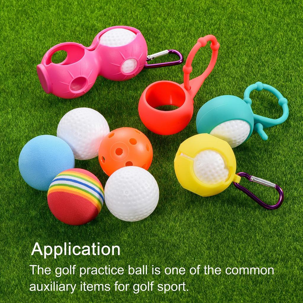 PATIKIL Golf Practice 41mm Hollow for Indoor and Outdoor Perfect for Flight Training and Swing Practice Balls, 20-Pack, Plastic, White, Use,