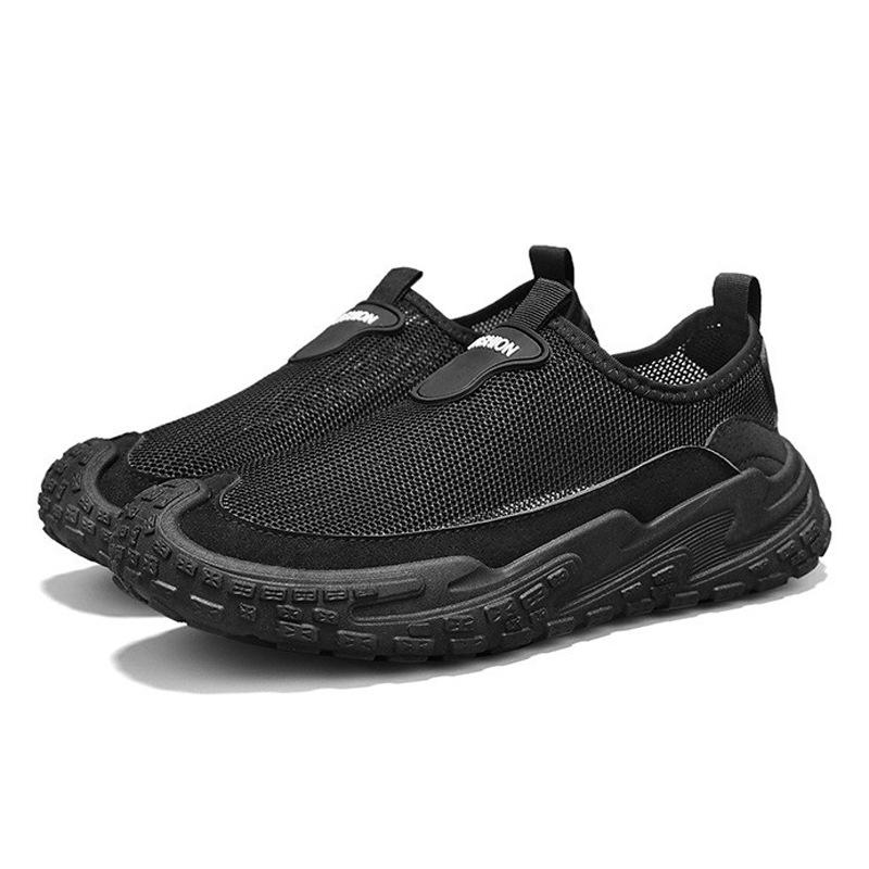22 summer breathable mesh casual shoes outdoor travel wading hollow feet lazy hole shoes