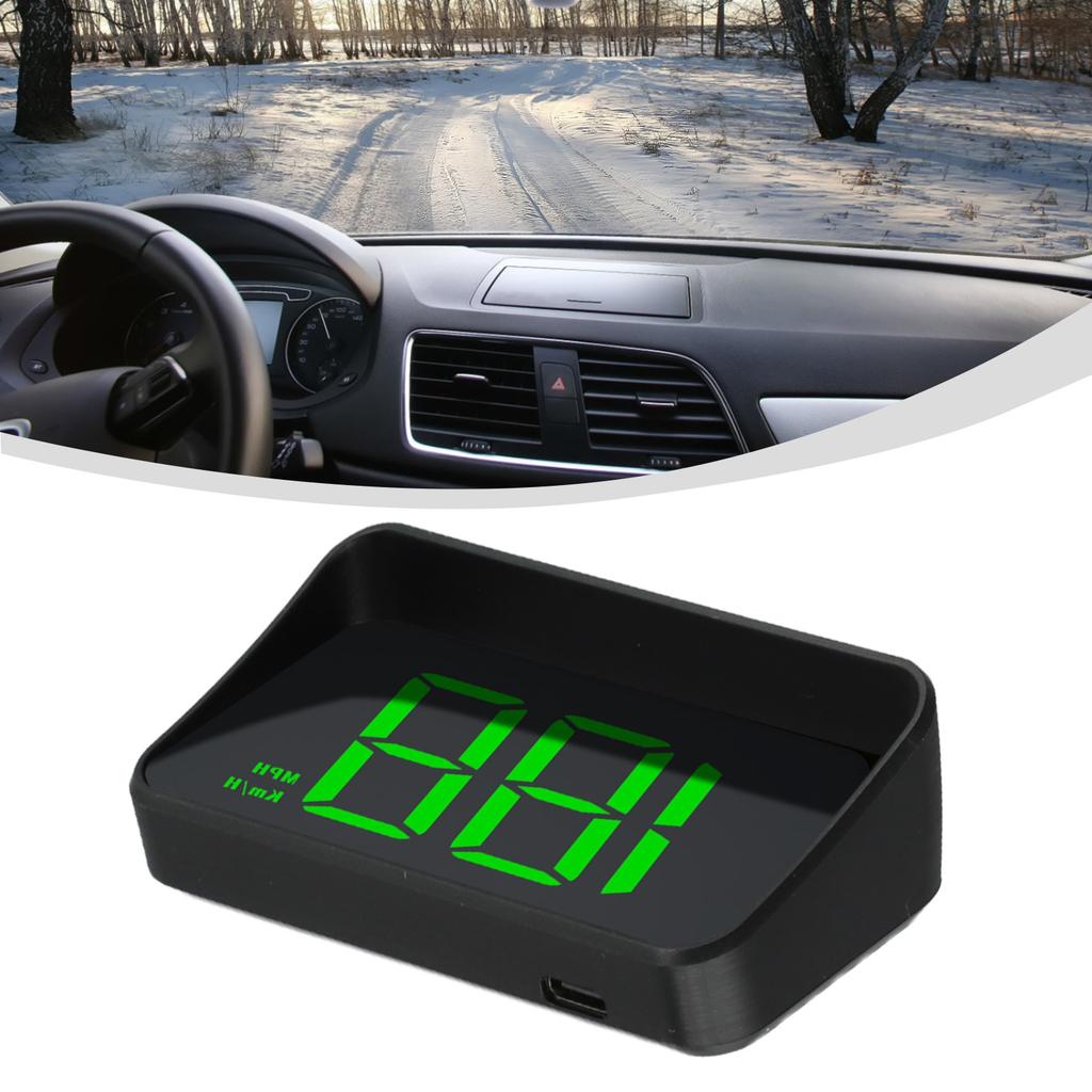 ABS PC Material Car Head Up Display Digital HUD GPS Speedometer