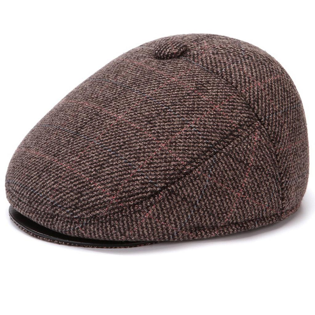 Men's Thick Velvet Warm Hat Cotton Hat