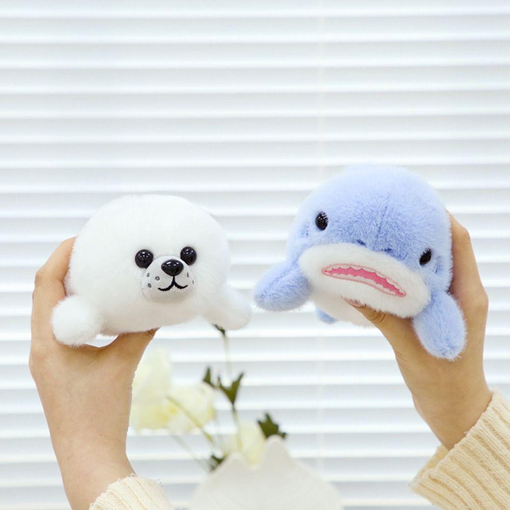 PP Cotton Sea Animals Plush Toy Soft Marine Animal Stuffed Doll  New Year