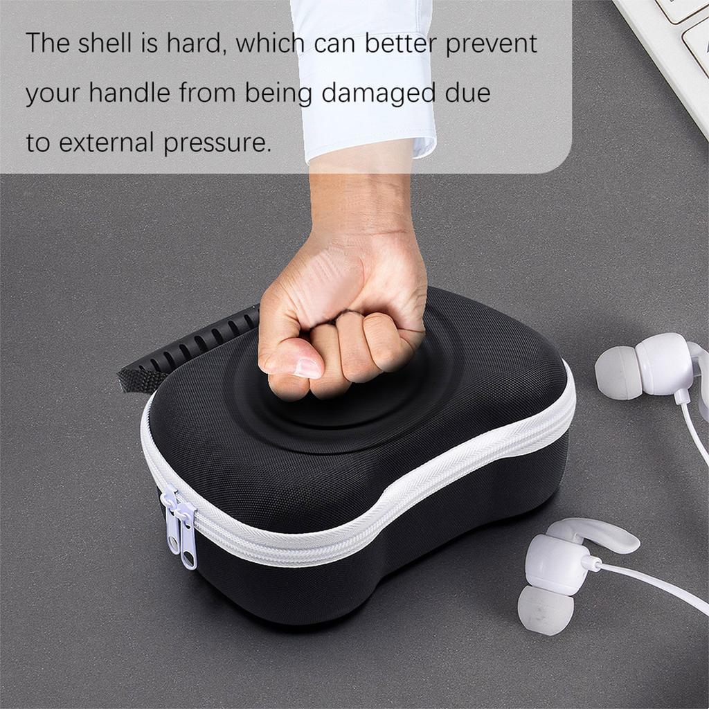 Controller Storage Bag Splashproof Case for NS Impact Resistant Protector Pouch Scratchproof Case with Pocket