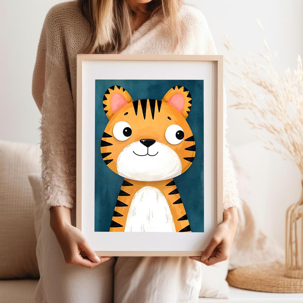 Poster Posters for Children Tiger