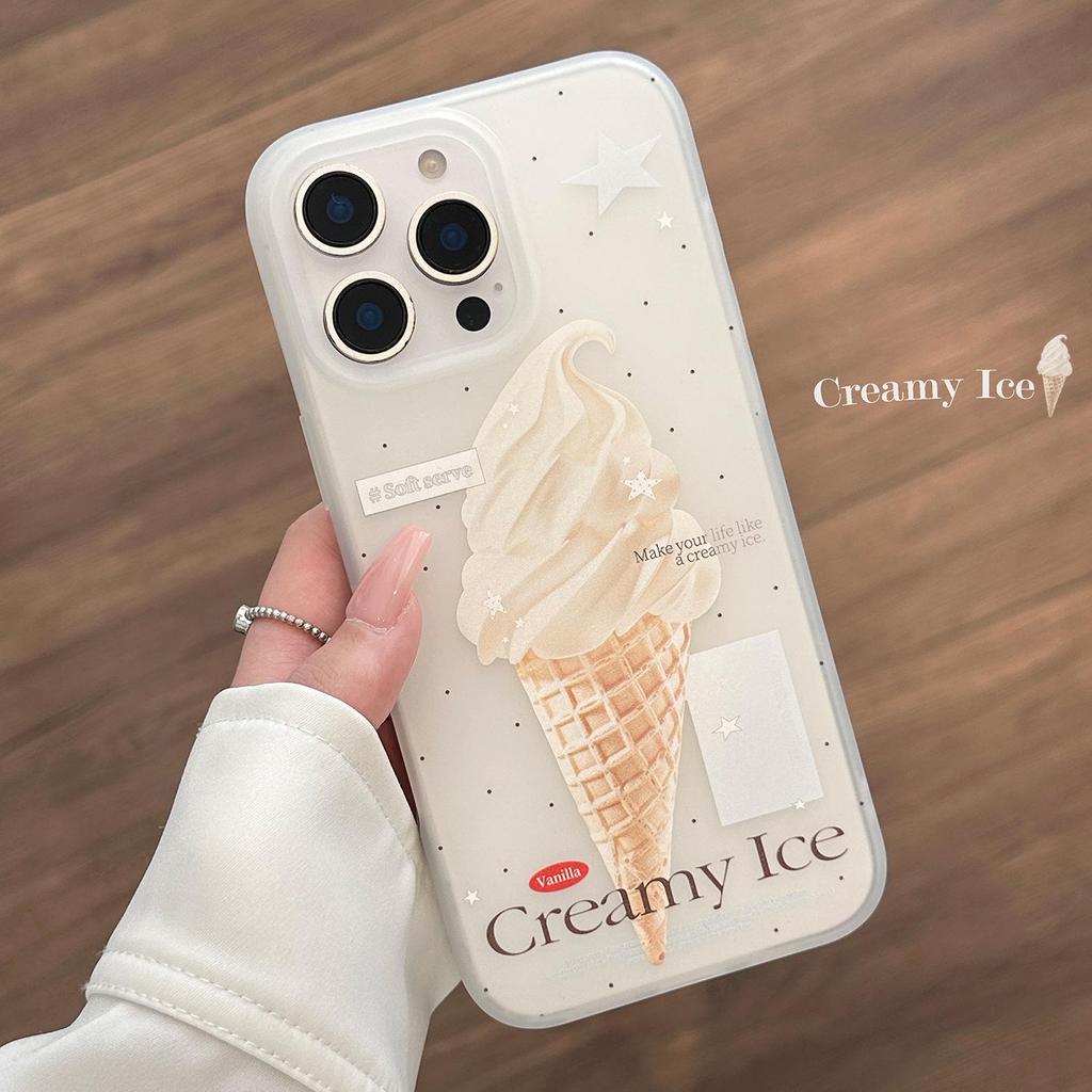 Creative Ice Cream Phone Case for Apple Phones