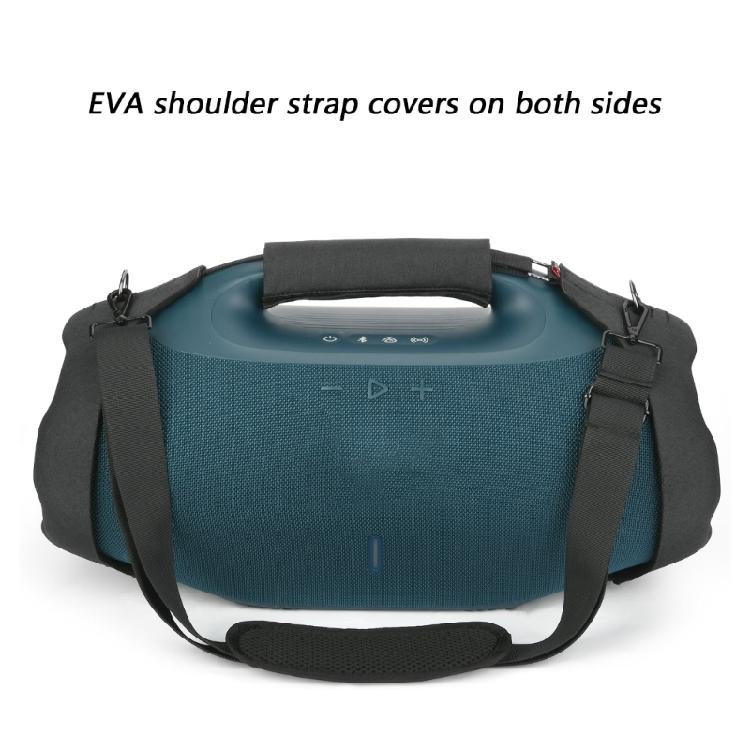 Ergonomic Protective Shell With Shoulder Strap for Boombox 4 Wireless Speaker Improved Grip Texture Weatherproof
