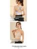 Women's High-Impact Shockproof Sports Bra with Strappy Back