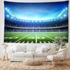 Football Field Landscape Tapestry Wall Hanging Bohemian Style Hippie Tapiz Living Room Aesthetic Room Home Decor