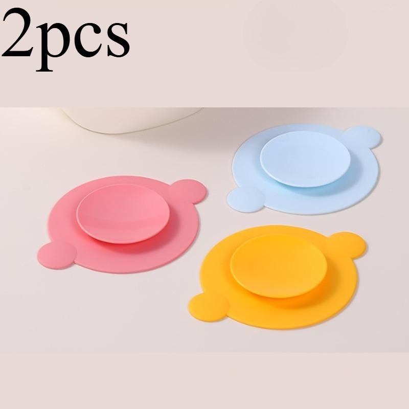 Desktop Suction Cup Mat,Professional Tableware Suction Cup Silicone Coaster, Non-slip Double-sided, for Securing Tableware