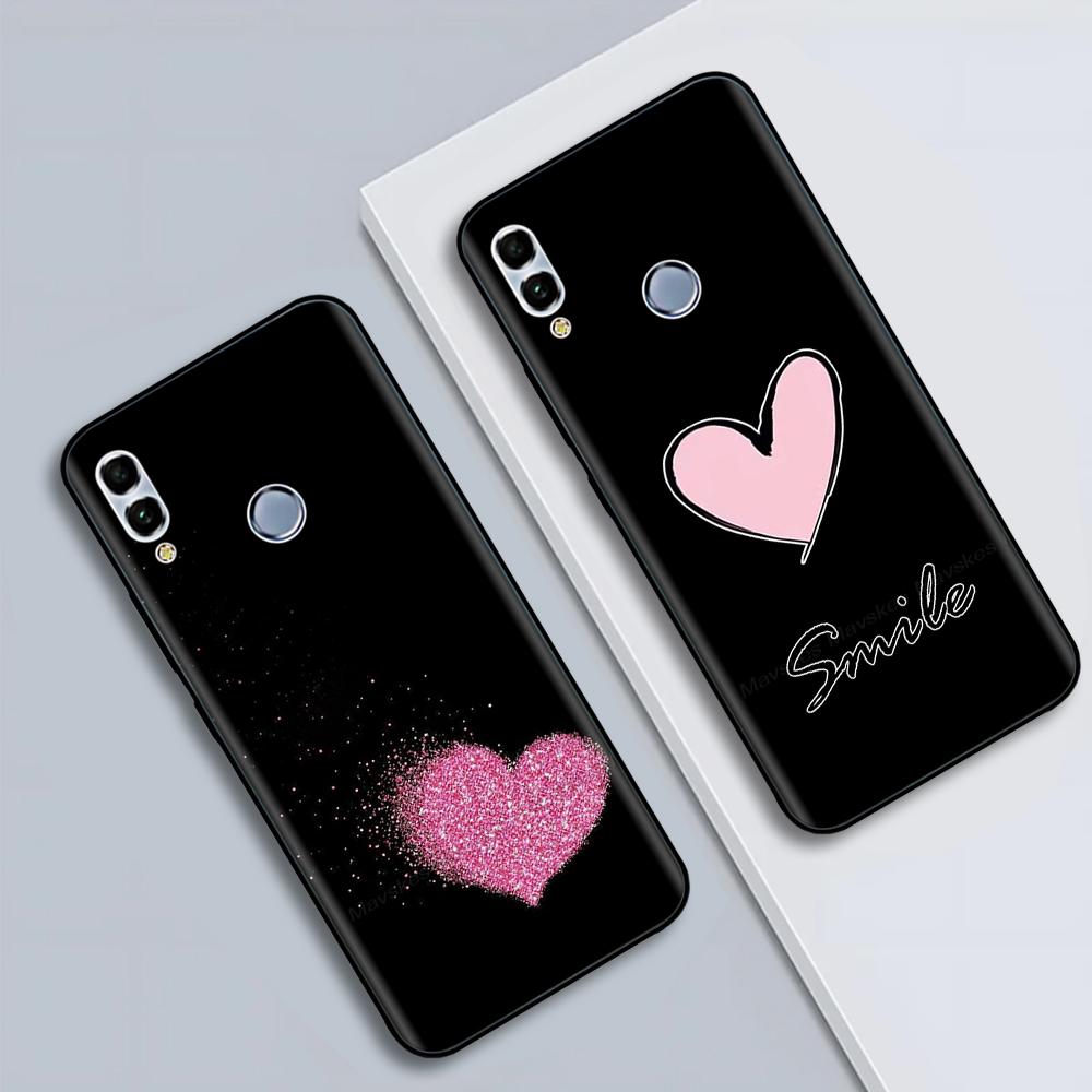 For Huawei P Smart 2019 Case Phone Cases Funny Camera Protection Soft Silicone Back Cover For Huawei P Smart 2019 Shell Fundas