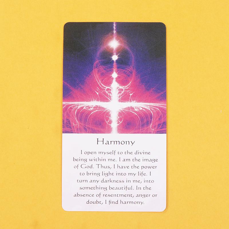 Healing Energy Oracle Cards 54Pcs Cards English Version Tarot Deck Wisdom Of The Divine Witchy Beginner Tarot Cards