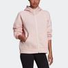 adidas Jackets Women's Pink Hooded Moderate Other HE4156