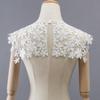 New Hand Crochet Product Fake Neckline Collar Hollow Tulle Lace Fabric Shawl Vest Shoulder Female Decorative Lace Fabric