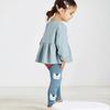 Cute Long Sleeve Cartoon Kids Set - Casual T-Shirt Outfit
