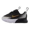 Tênis Bebê Air Max Phoenix TD Preto Dourado Metálico Branco HF7051-007