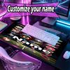 Custom Name Personalized NFL Pattern Mousepad, Laptop PC Desk Mat, Decorative Desk Mat for Home Keyboard Pad Gift