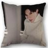 Taemin Kpop Star Pillowcase High Quality Home Textile Cotton Linen Fabric 45x45cm One Side Decoration Pillow Cover New 0519