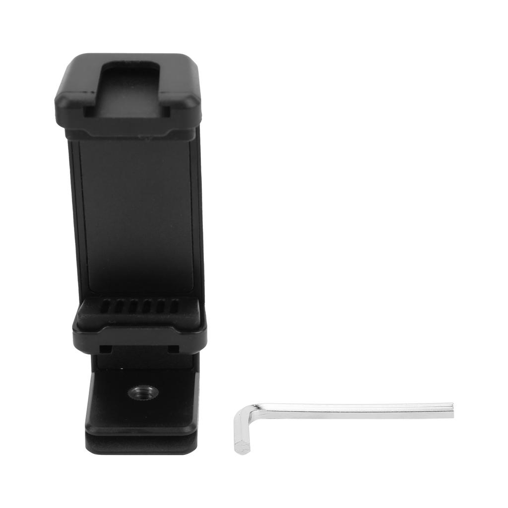 Smartphone Clip Phone Holder Cellphone Clamp Bracket 14in Screw Hole Dual Cold Shoe Mount