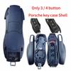 AABKR1 Smart Remote Key Shell Case For Porsche 718 911 Panamera Cayenne 2017 2018 2019 2020 Porsche 3/4 Button Fob Keyless Key Cover