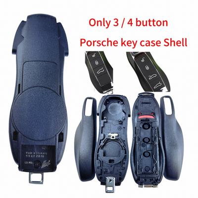 Smart Remote Key Shell Case For 718 911 Panamera Cayenne 2017 2018 2019 2020 Porsche 3/4 Button Fob Keyless Key Cover