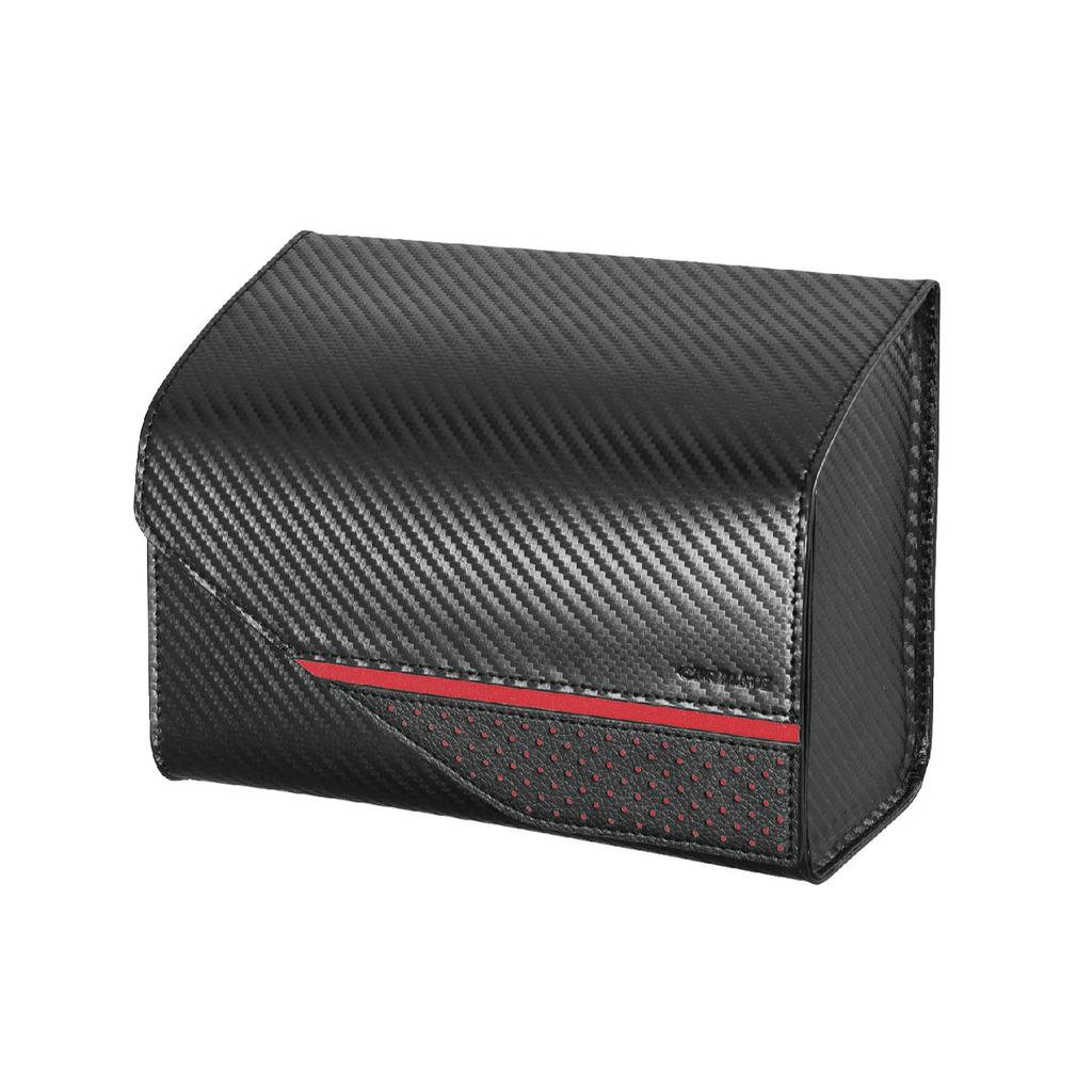 CARMATE Car Trash Can Luxury Carbon Style DZ452