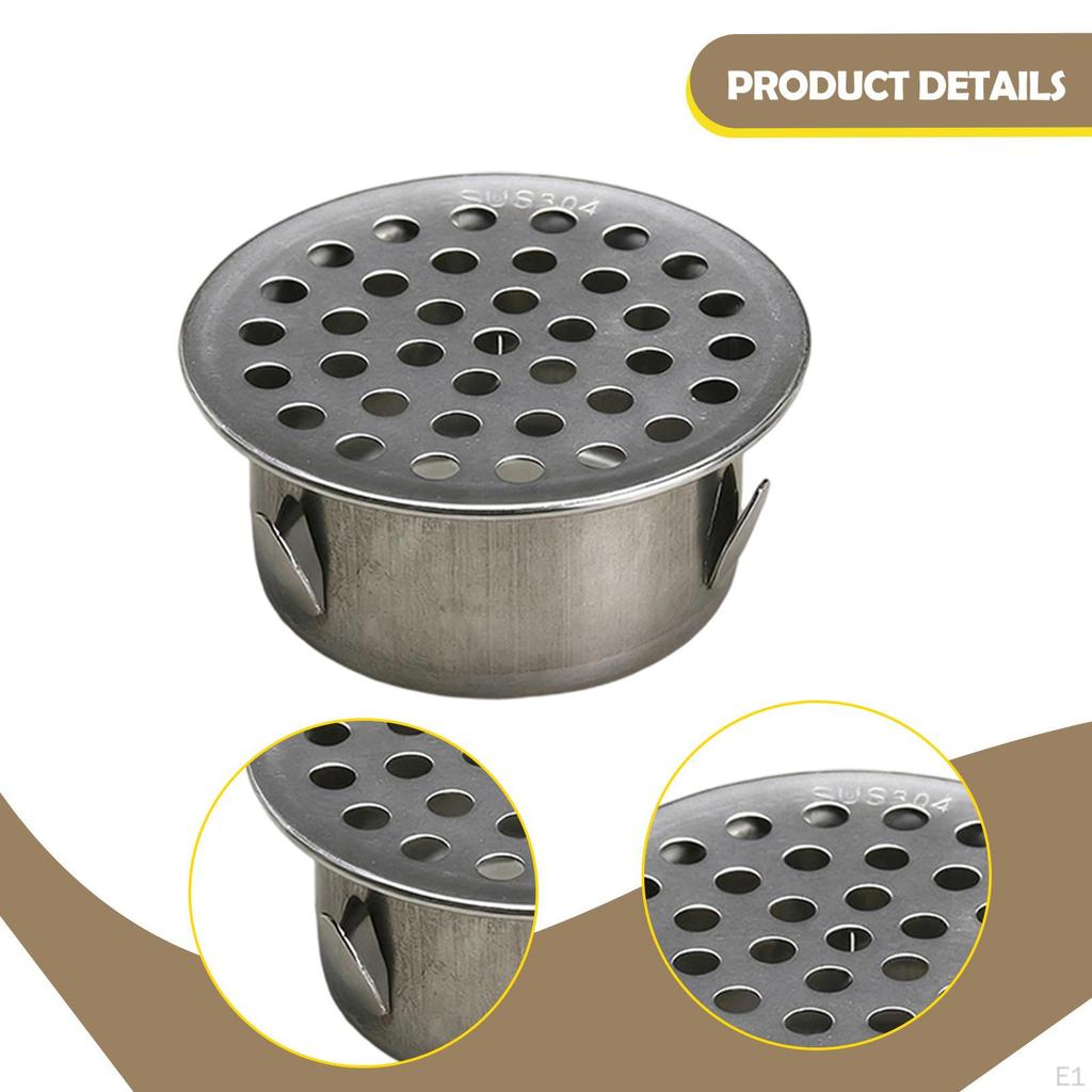 Balcony Floor Drain Anti Blocking Accessories,High Strength,Heat Resistance,Stainless Steel