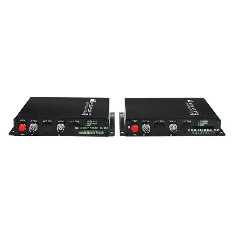 3G-SDI Fiber Optic Transceiver with 2-Channel Video & Data