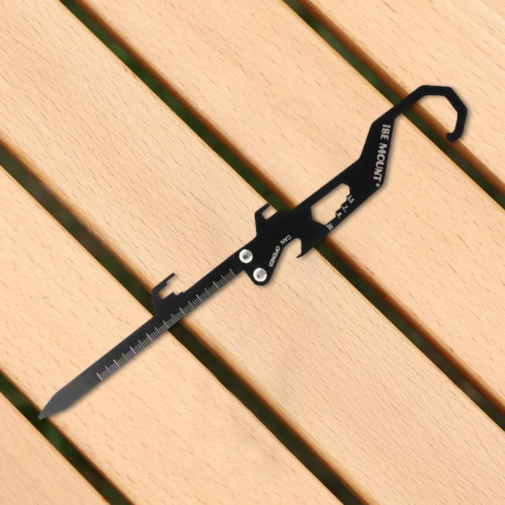 Folding Tent Stakes Multifunctional Foldable Camping Stakes Stainless Steel Tent Ground Stakes Camping Accessories China Mainland