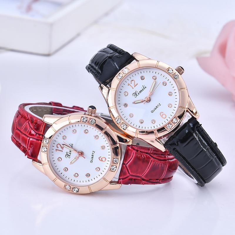 Supply, Korean Classic Fashion Luminous Light Is Not Waterproof, Diamond-Encrusted Belt, Fashion Quartz Watch, Gift Watch, And More