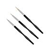 3Pcs/Set Stripe Nail Art Liner Brush Set Tips Ultra-thin Line Drawing Pen Gel Painting Brushes Manicure Tools
