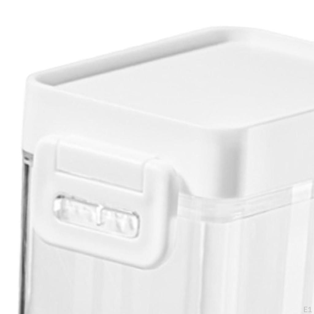 Airtight Food Organizer with Scoop for Fridge Cabinet Countertop Sugar