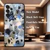 Cute animal seal For Samsung Galaxy A73,31,8,9,52,J7,22,Note,72,41,71,53,32,Soft Black Silicone Cover Case
